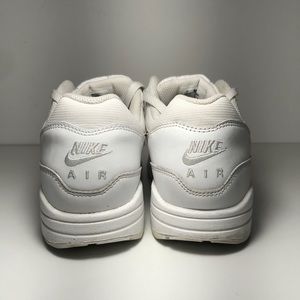 Nike air max 1 (reflective) all white leather
